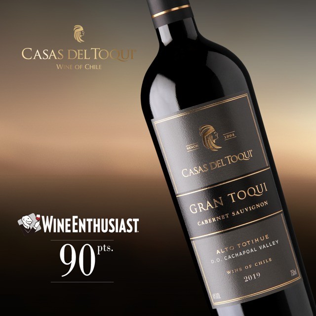 Rượu vang Gran Toqui Cabernet Sauvignon.