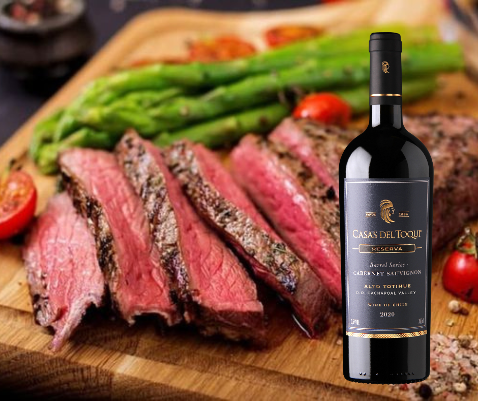 Rượu vang đỏ Chile Casas Del Toqui Barrel Reserva Cabernet Sauvignon