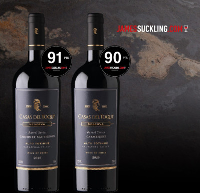 Rượu vang đỏ Chile Casas Del Toqui Barrel Reserva Cabernet Sauvignon