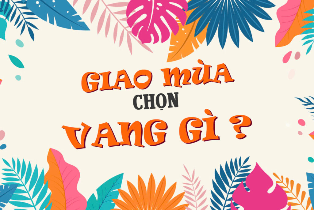 Giao mùa uống vang