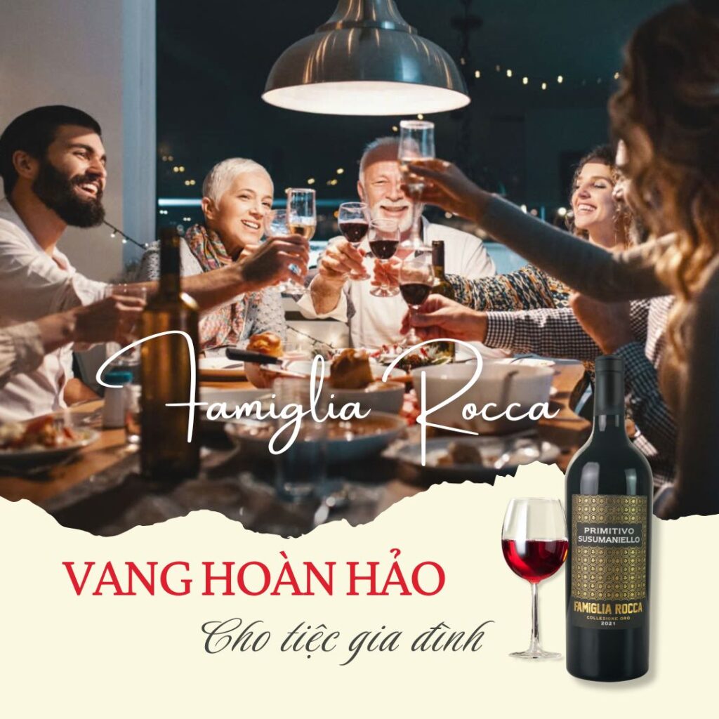 Nâng ly trong những bữa ăn gia đình sum vầy