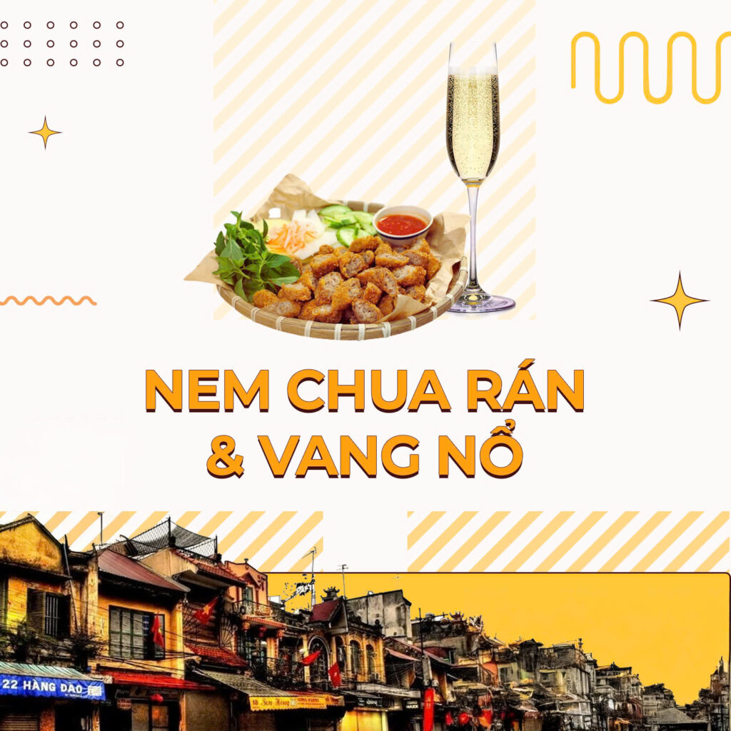 Nem chua rán và Vang nổ
