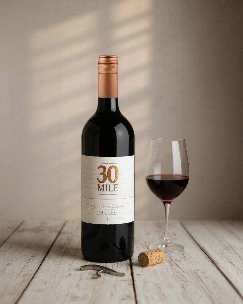 30 Mile Shiraz, chai vang ngon làm từ quốc nho của Úc