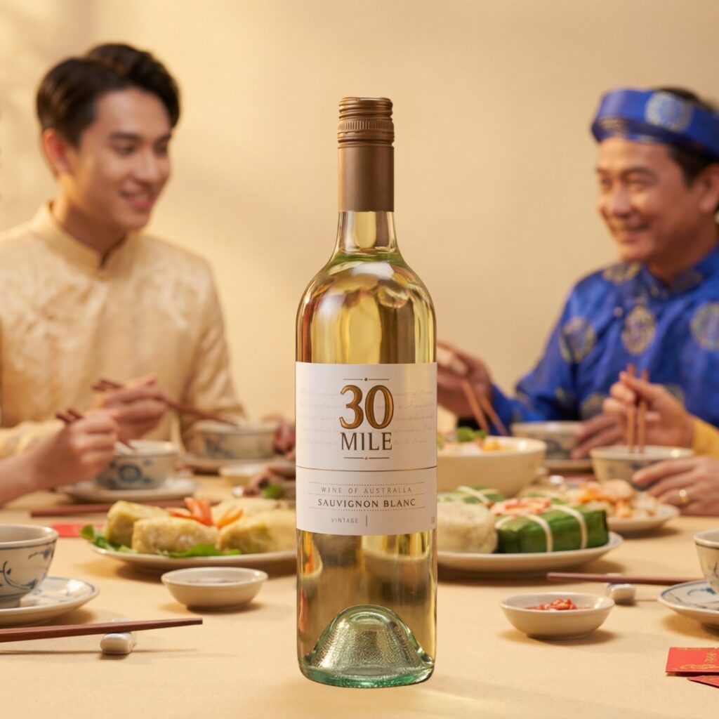 Thưởng thức cùng đồ ăn để uống rượu vang không say