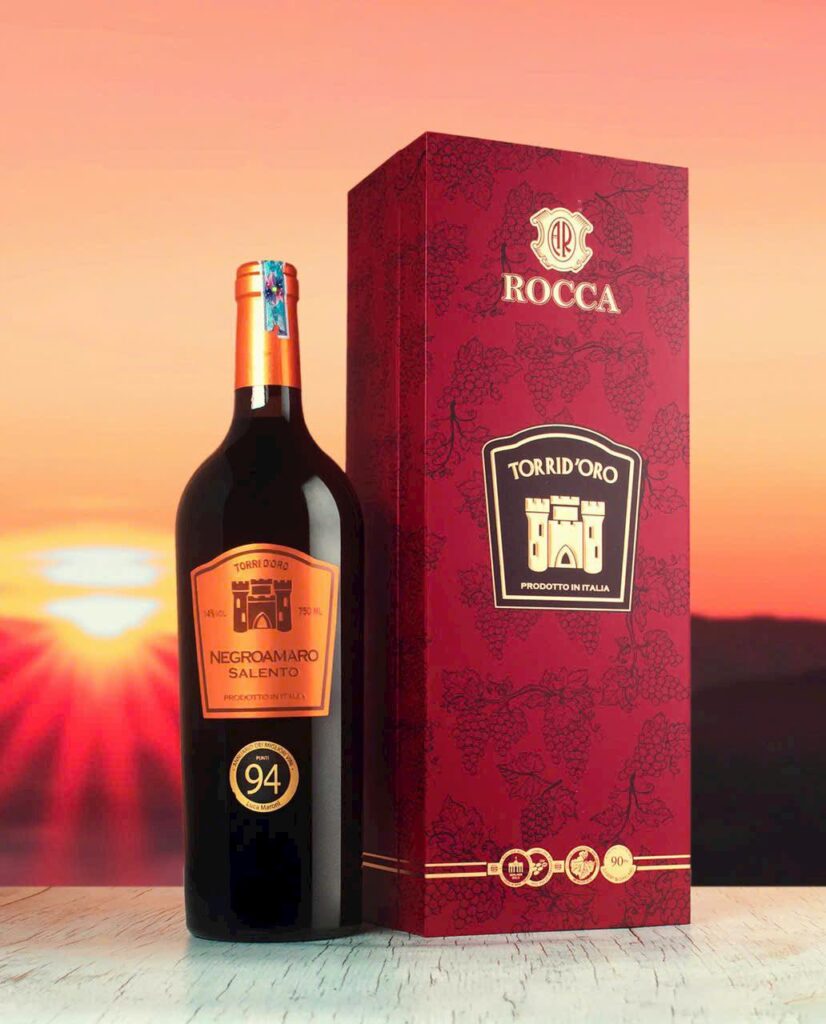 Set vang đỏ Ý cao cấp - Torridoro Negroamaro