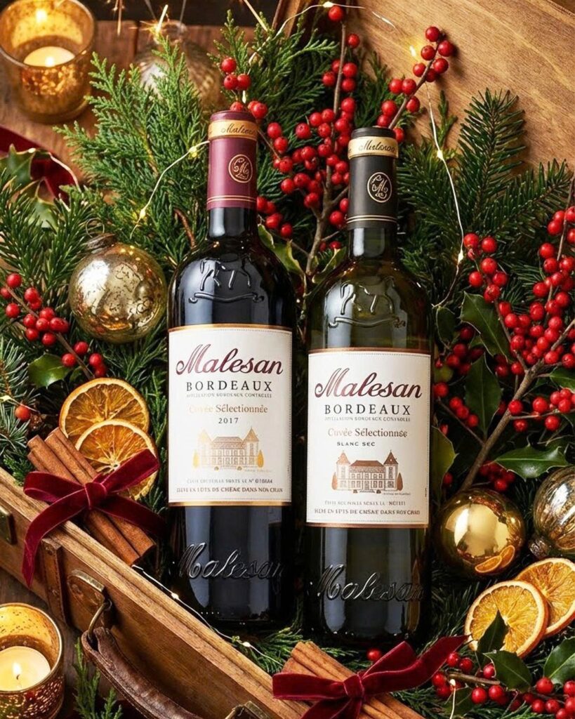 Chai vang chất lượng Malesan